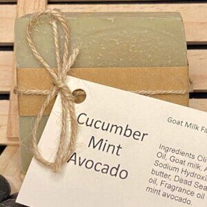 Cucumber Mint Avocado Goat Milk Facial Bar